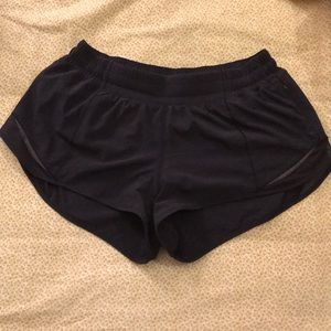 Navy Lululemon shorts - Hotty Hot 2.5”